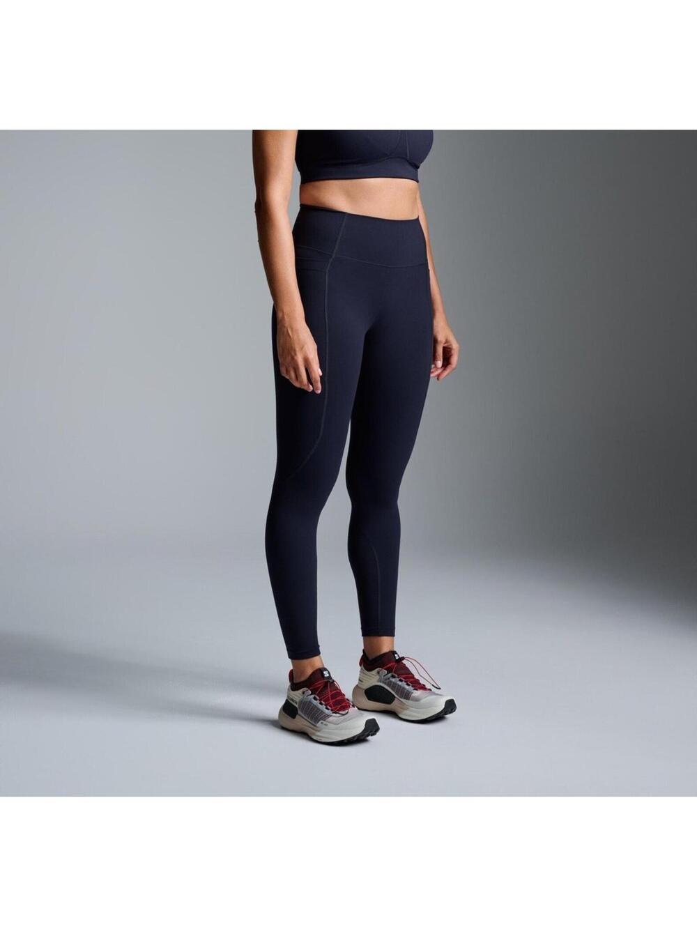 LNDR Fatal Attraction Leggings Navy Blue 7/8s Size XS Gym Yoga Pilates Run EUC